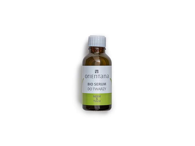 Orientana Bio Serum do twarzy neem & tulsi interakcje ulotka serum - 30 ml