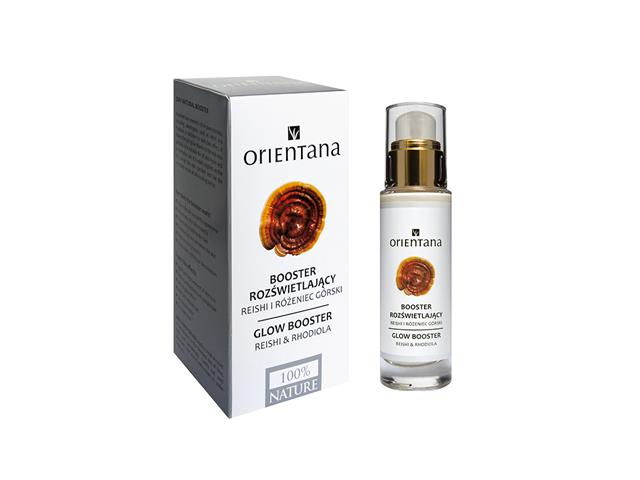 Orientana Booster rozświetlający renish, różeniec górski interakcje ulotka emulsja  30 ml