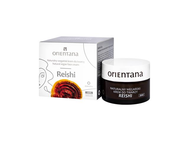 Orientana Krem do twarzy naturalny wegański na dzień reishi interakcje ulotka krem  50 ml