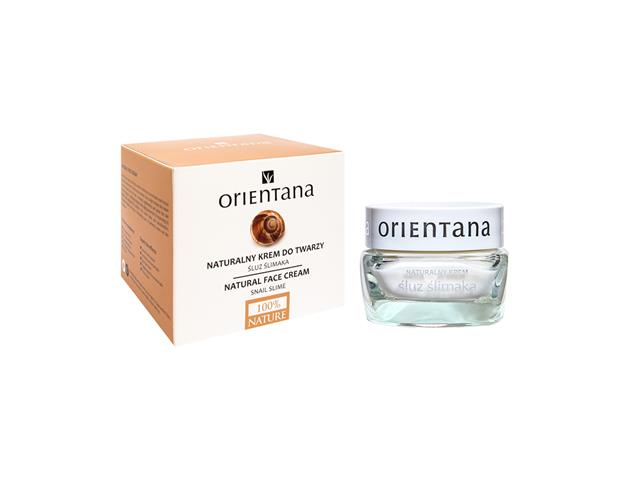 Orientana Krem naturalny ze śluzem ślimaka interakcje ulotka   50 ml