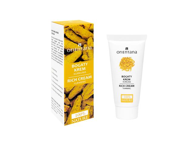 Orientana Krem z kurkumą turmeric bogaty interakcje ulotka krem - 30 g