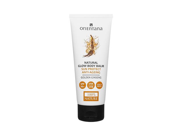 Orientana Natural Glow Body Balm Balsam do ciała rozświetlający SPF 50+ interakcje ulotka balsam - 100 ml