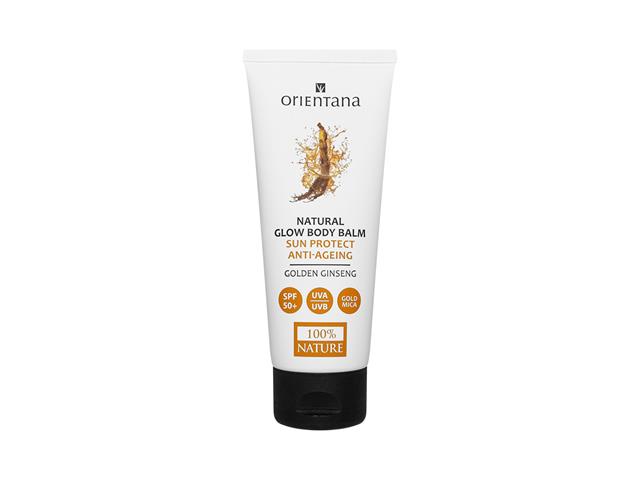 Orientana Natural Glow Body Balm Balsam do ciała rozświetlający SPF 50+ interakcje ulotka   100 ml