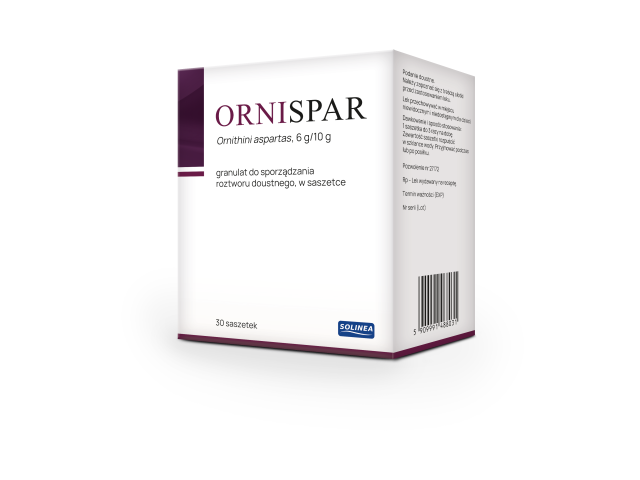 Ornispar interakcje ulotka granulat do sporządzania roztworu doustnego 6 g/10g gran. 30 sasz. po 10 g