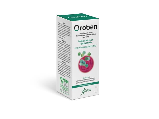 Oroben Płyn do płukania jamy ustnej interakcje ulotka płyn do płukania jamy ustnej - 150 ml (but. ze szkła)
