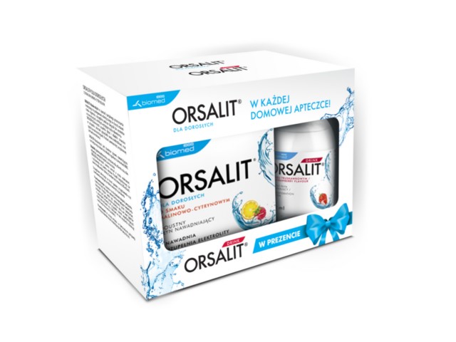 Orsalit dla dorosłych + Orsalit DRINK interakcje ulotka   1 zest.