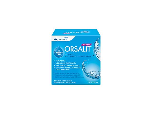 Orsalit Nutris interakcje ulotka   10 sasz.