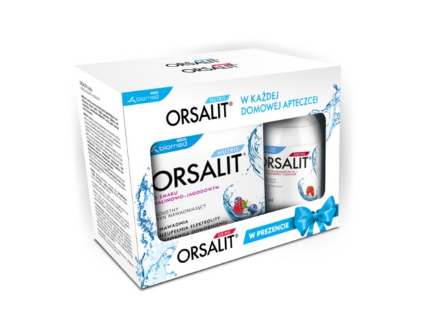 Orsalit Nutris + Orsalit DRINK interakcje ulotka zestaw  1 zest.