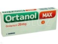 Ortanol Max interakcje ulotka kapsułki dojelitowe 20 mg 7 kaps.