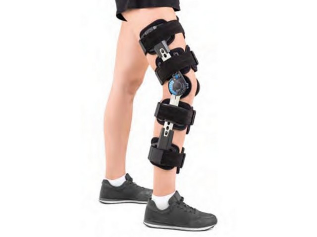 Orteza pooperacyjna stawu kolanowego COMPACT PRO interakcje ulotka  - 1 szt.
