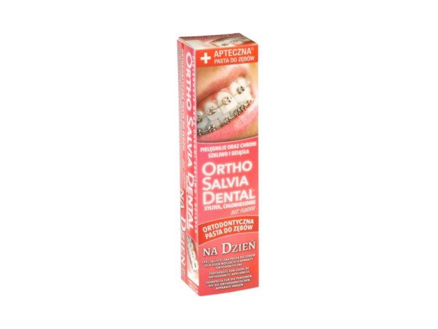 ORTHO SALVIA DENTAL CLASSIC Past.d/zęb. na dzień interakcje ulotka pasta do zębów  75 ml