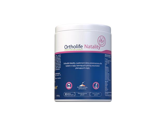 Ortholife Natal interakcje ulotka proszek  300 g