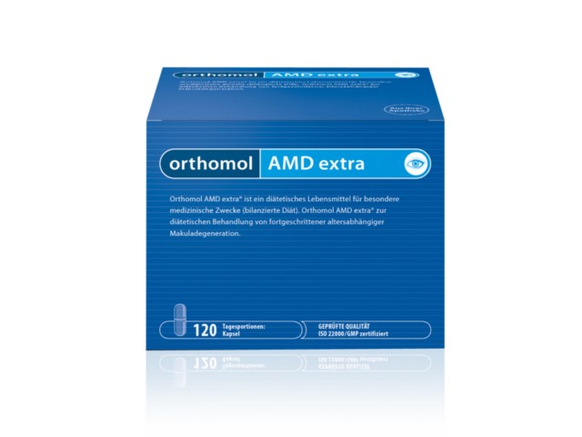Orthomol AMD extra interakcje ulotka kapsułki 500 mg 120 kaps.