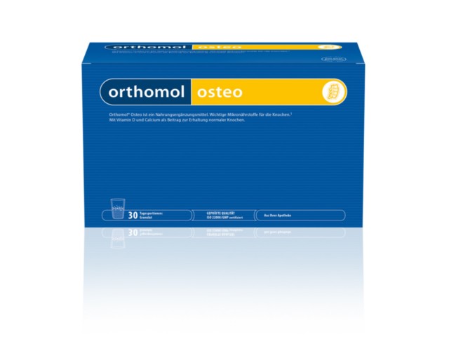 Orthomol Osteo interakcje ulotka proszek do sporządzania roztworu doustnego 14 g 30 sasz.
