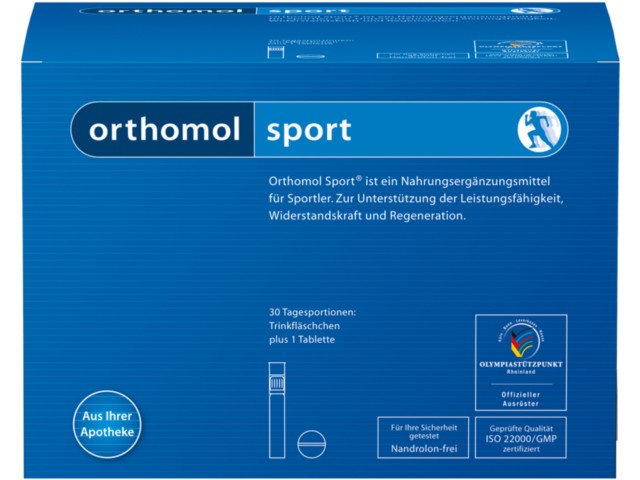 Orthomol Sport interakcje ulotka płyn doustny i tabletki i kapsułki 25,5 g 30 amp. | +30tabl.+30kaps.