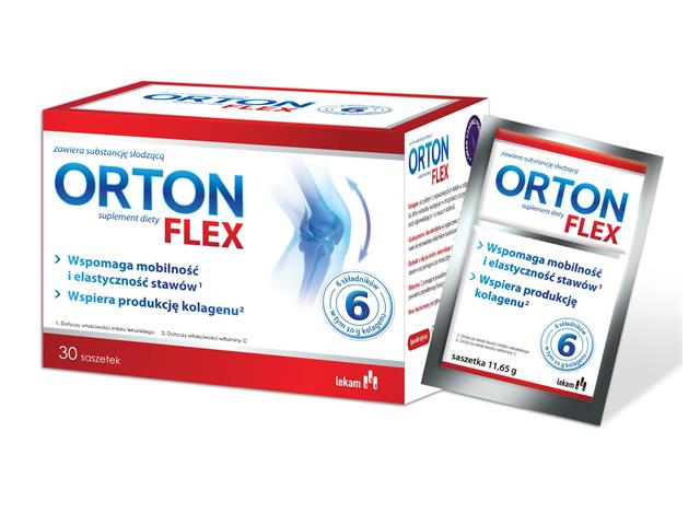 Orton Flex interakcje ulotka saszetka  30 sasz.