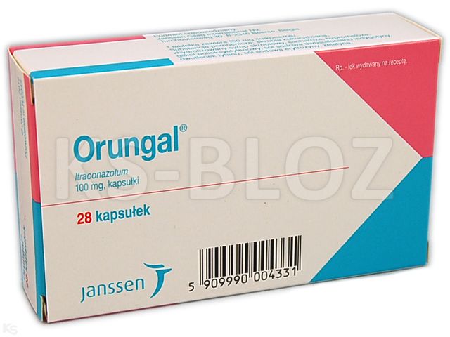 Orungal interakcje ulotka kapsułki 100 mg 28 kaps.