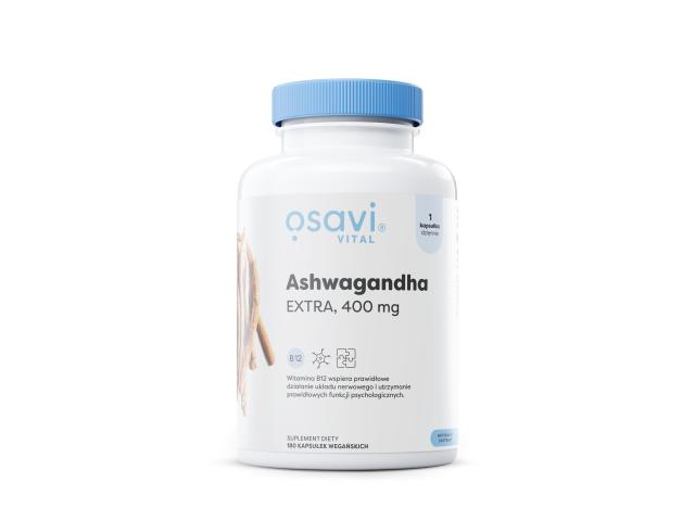 Osavi Ashwagandha 400 mg interakcje ulotka kapsułki twarde - 180 kaps.
