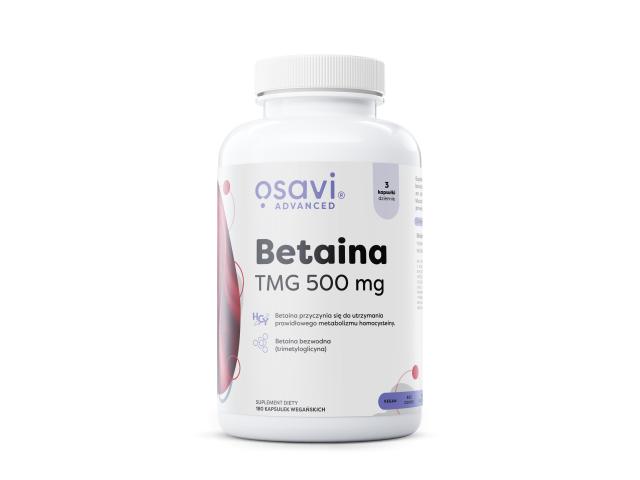 Osavi Betaina TMG interakcje ulotka kapsułki twarde - 180 kaps.