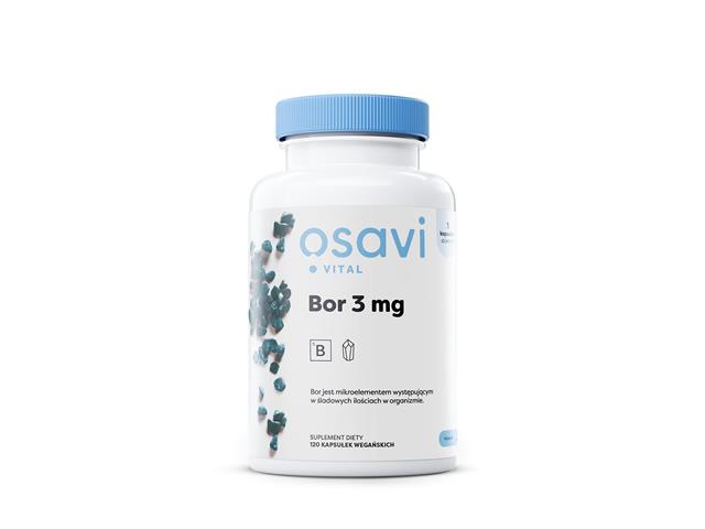 Osavi Bor 3 mg interakcje ulotka kapsułki twarde  120 kaps.