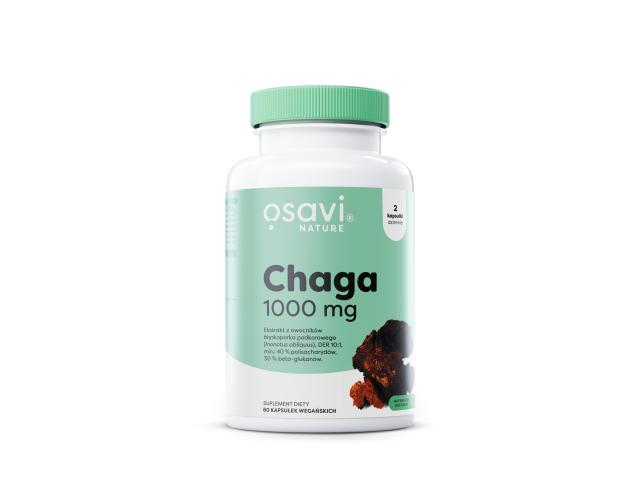 Osavi Chaga 1000 mg interakcje ulotka kapsułki twarde - 60 kaps.
