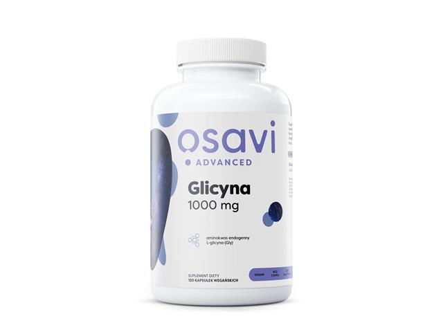 Osavi Glicyna 1000 mg interakcje ulotka kapsułki twarde  120 kaps.