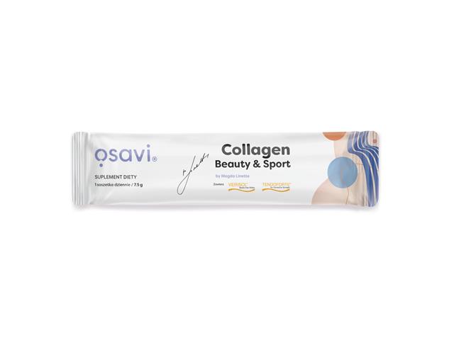 Osavi Kolagen Beauty & Sport interakcje ulotka proszek - 7,5 g