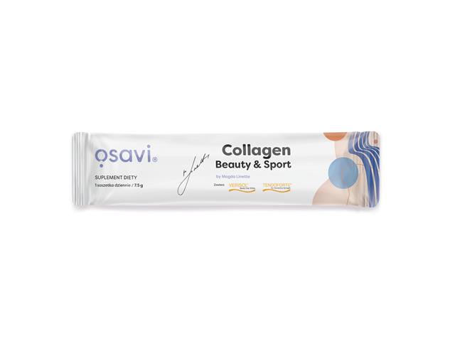 Osavi Kolagen Beauty & Sport interakcje ulotka proszek  7.5 g