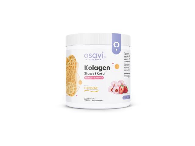 Osavi Kolagen Stawy I Kości hibiskus-truskawka interakcje ulotka proszek 210 g