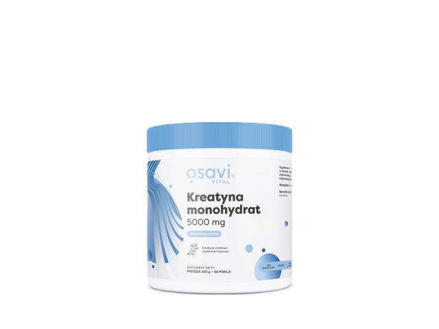 Osavi Kreatyna Monohydrat 5000 mg interakcje ulotka proszek 300 g