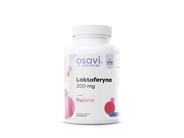 Osavi Laktoferyna 200 mg interakcje ulotka kapsułki twarde - 60 kaps.