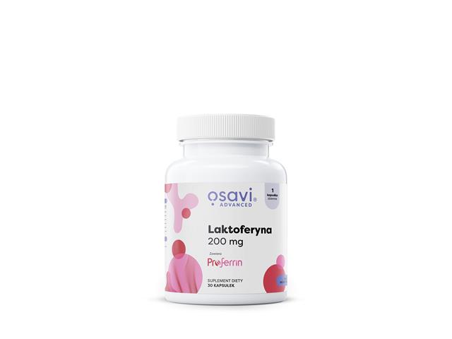 Osavi Laktoferyna 200 mg interakcje ulotka kapsułki twarde - 30 kaps.