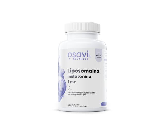 Osavi Liposomalna Melatonina 1 mg interakcje ulotka kapsułki - 120 kaps.
