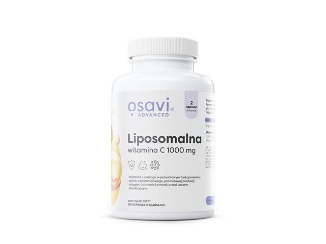 Osavi Liposomalna Witamina C 1000 mg interakcje ulotka kapsułki twarde  120 kaps.