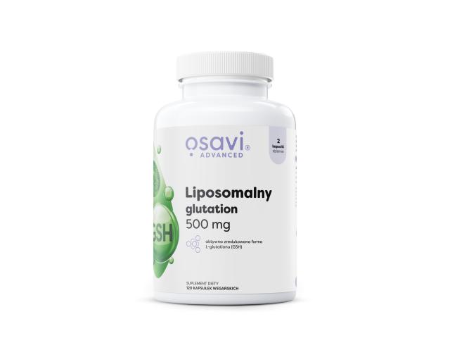 Osavi Liposomalny Glutation 500 mg interakcje ulotka kapsułki - 120 kaps.