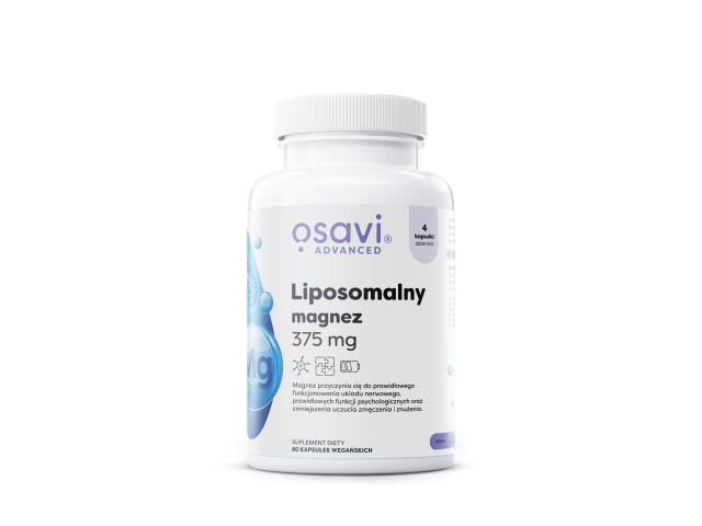 Osavi Liposomalny Magnez 375 mg interakcje ulotka kapsułki twarde - 60 kaps.