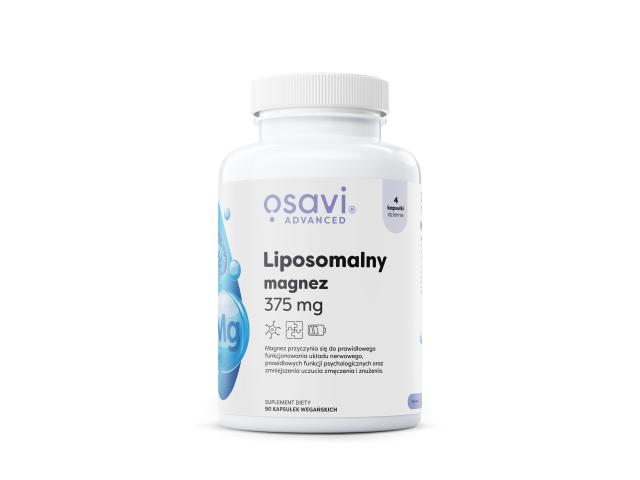 Osavi Liposomalny Magnez 375 mg interakcje ulotka kapsułki - 90 kaps.