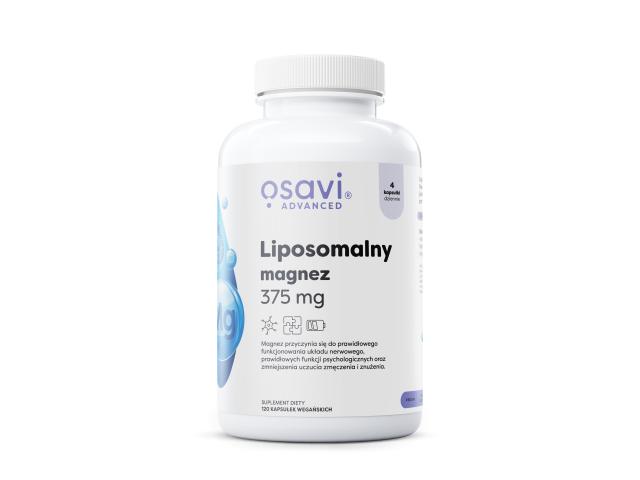Osavi Liposomalny Magnez 375 mg interakcje ulotka kapsułki - 120 kaps.