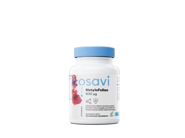 Osavi MetyloFolian 600 mcg interakcje ulotka kapsułki twarde - 120 kaps.