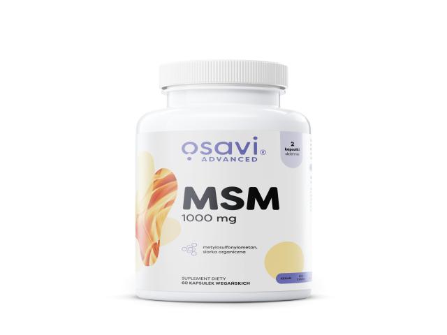 Osavi MSM 1000 mg interakcje ulotka kapsułki twarde - 60 kaps.