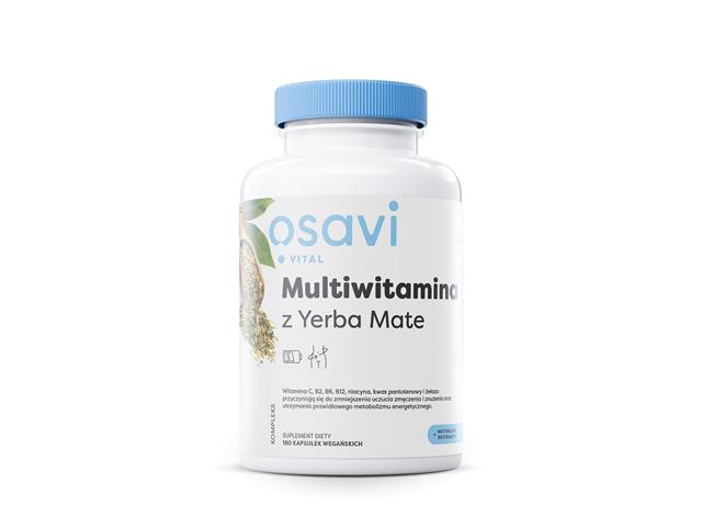 Osavi Multiwitamina z Yerba Mate interakcje ulotka kapsułki - 180 kaps.