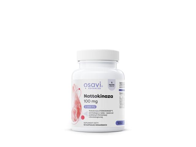 Osavi Nattokinaza 100 mg interakcje ulotka kapsułki twarde - 60 kaps.