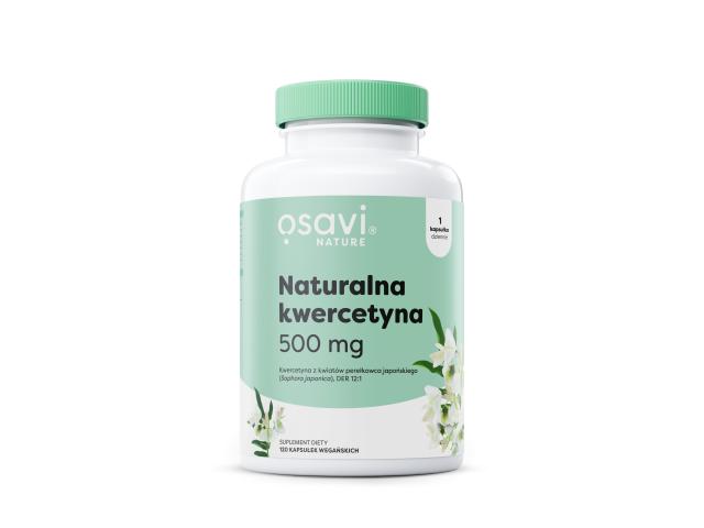 Osavi Naturalna Kwercetyna 500 mg interakcje ulotka kapsułki - 120 kaps.