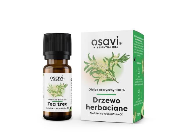 Osavi Olejek eteryczny 100% drzewo herbaciane interakcje ulotka olejek 10 ml