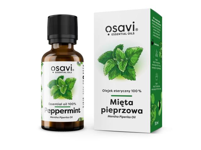 Osavi Olejek eteryczny 100% mięta pieprzowa interakcje ulotka olejek  30 ml