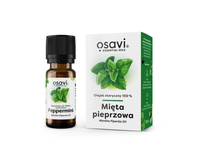 Osavi Olejek eteryczny 100% mięta pieprzowa interakcje ulotka olejek 10 ml