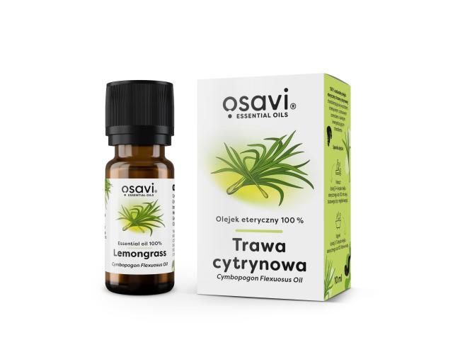 Osavi Olejek eteryczny 100% trawa cytrynowa interakcje ulotka olejek 10 ml