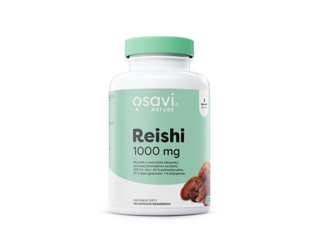 Osavi Reishi 1000 mg interakcje ulotka kapsułki twarde - 120 kaps.
