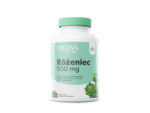Osavi Różeniec 500 mg interakcje ulotka kapsułki twarde - 120 kaps.