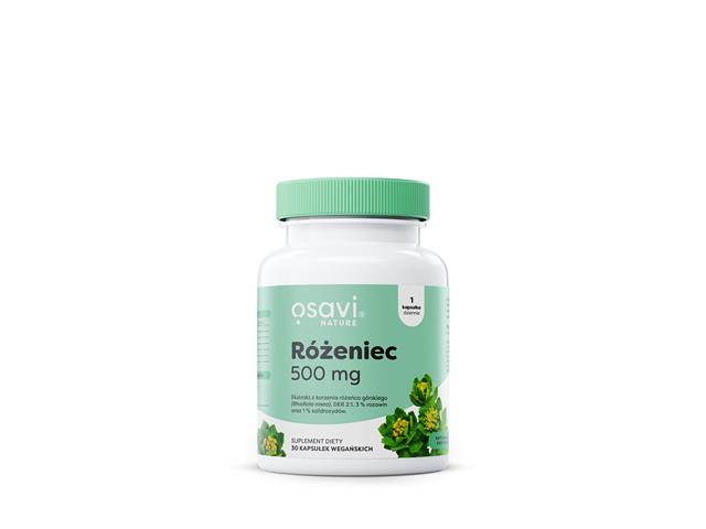 Osavi Różeniec 500 mg interakcje ulotka kapsułki twarde - 30 kaps.